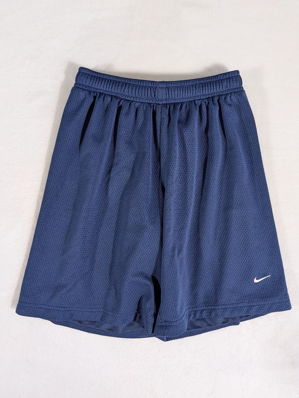❤️ Nike Navy Blue Athletic Shorts Kids Size Medium